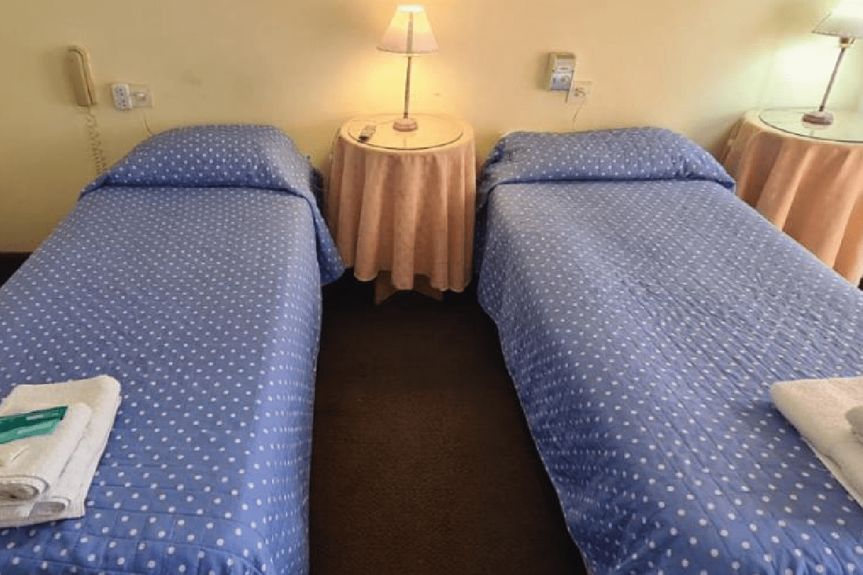 habitacion triple Hotel Soleares mar del Plata